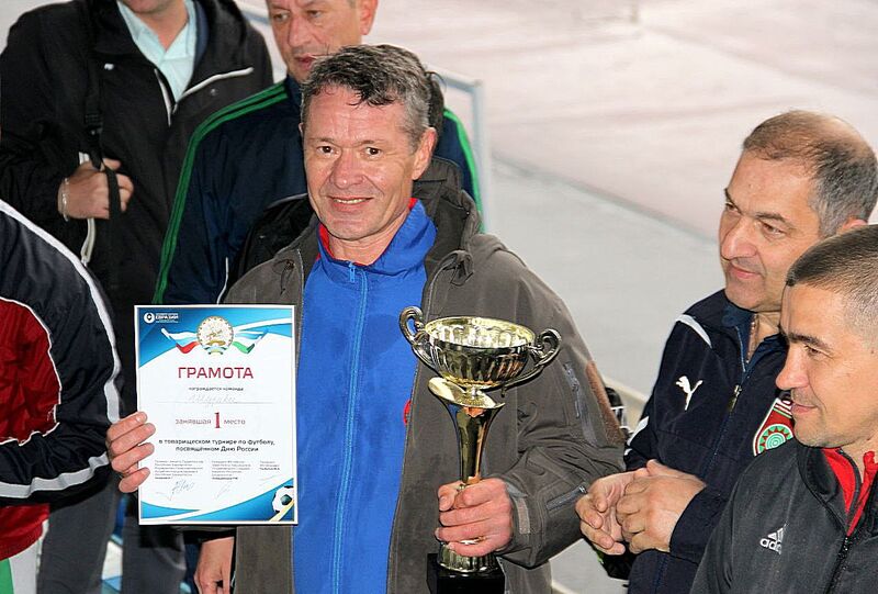 Блестящей победой команды «Шурави» завершился футбольный турнир, посвященный Дню России 