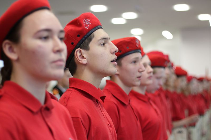 Посвящение в юнармейцы