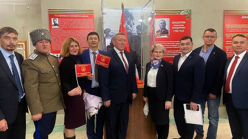 Знамя 112-й Башкавдивизии будет храниться в Доме культуры им. А. Ахмадуллина