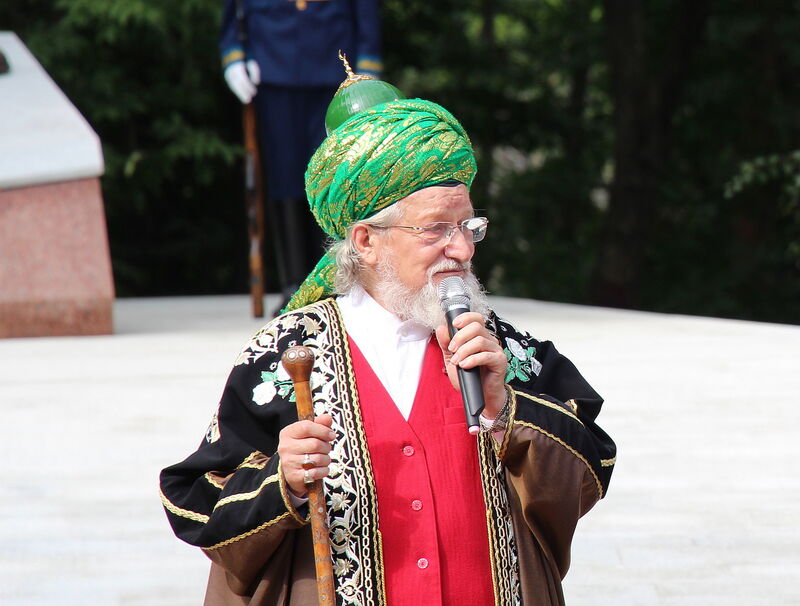Председатель Центрального духовного управления мусульман, Верховный муфтий России Талгат Таджуддин: «МЫ ВСЕ ДЕСАНТНИКИ, СЛАВА БОГУ! ...НИКТО, КРОМЕ НАС!»