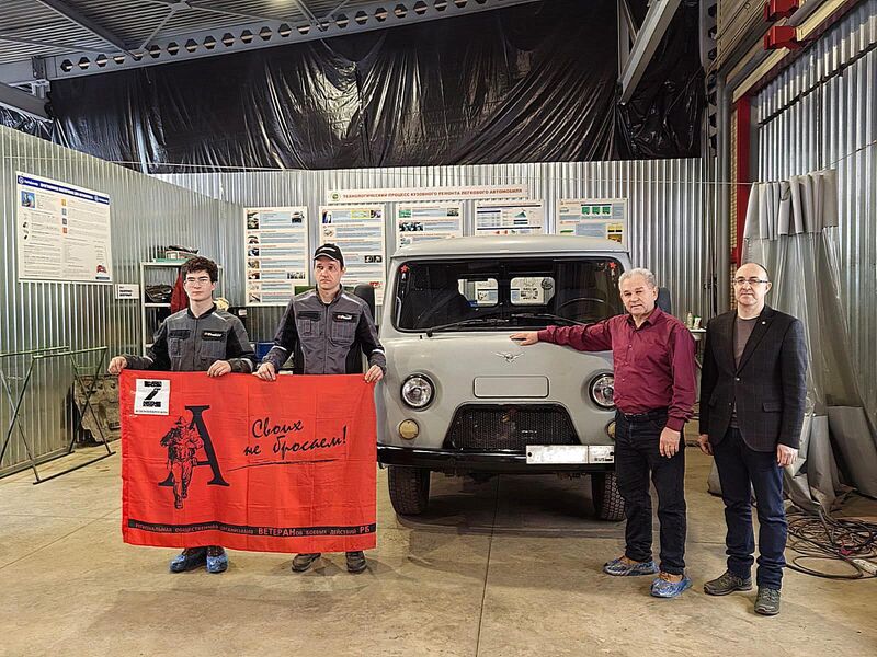 Еще одна единица ветеранской техники — в боевом строю!