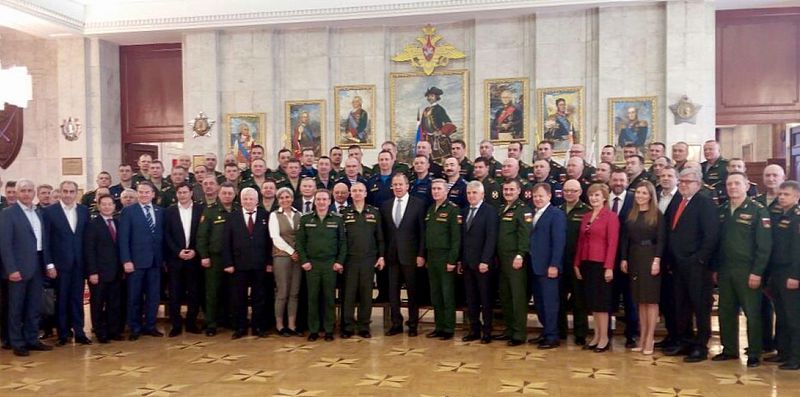 Сергей Лавров выступил в Академии Генштаба