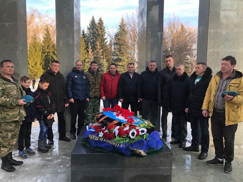 Ветераны боевых действий Стерлитамака провели традиционный патриотический лыжный марш-бросок, посвященный памяти подвига 6-й парашютно-десантной роты 104-го гвардейского парашютно-десантного полка