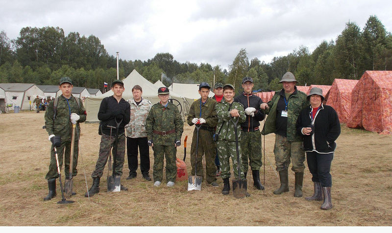 Поисковики из Башкирии на «Калининском фронте»