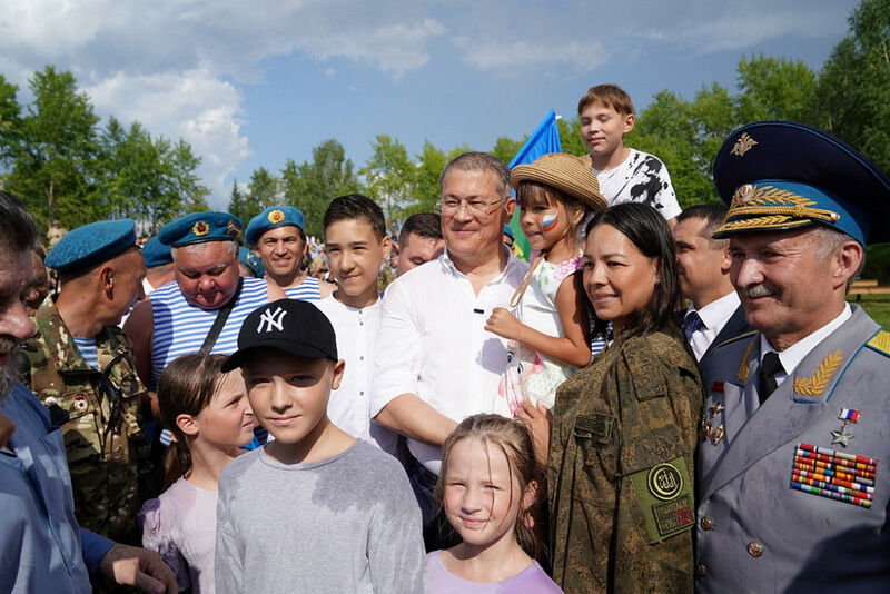 Башкирия торжественно отметила День ВДВ