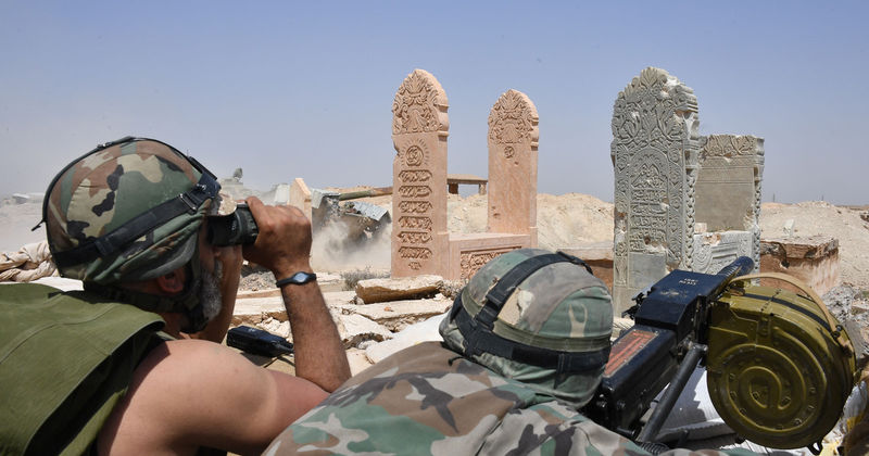 Смертельный бой в Сирии