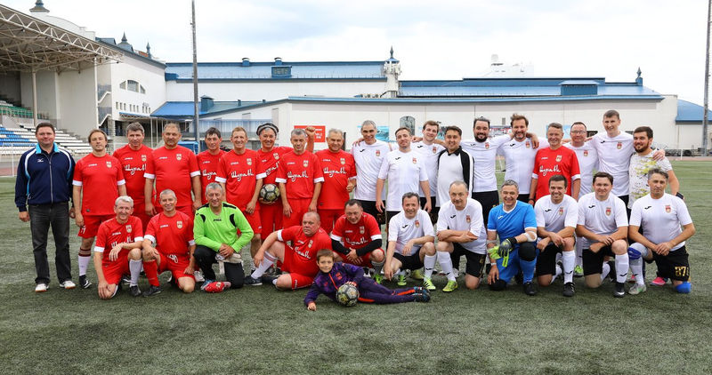 В Уфе товарищеский футбольный матч «Ватан» – «Шурави» закончился боевой ничьей