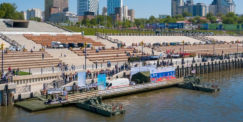 С набережной р. Белой в Уфе стартовал мемориальный речной марш до Волгограда