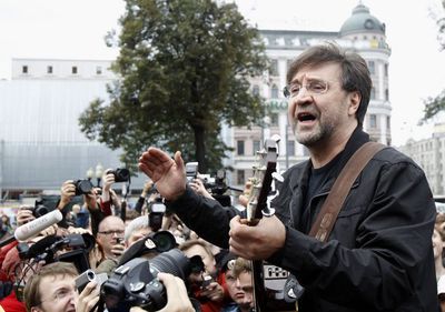 Юрий Шевчук призывает к миру на Украине