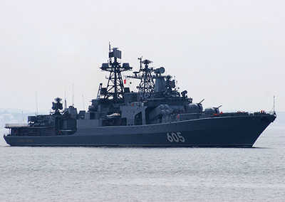 Корабли Северного и Черноморского флотов проводят учение в Средиземное море