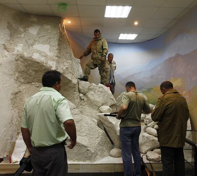 Афганская экспозиция в музее Боевой Славы