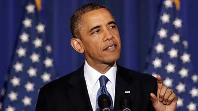 СМИ: Обама призовет союзников из Европы сохранить жесткость к России