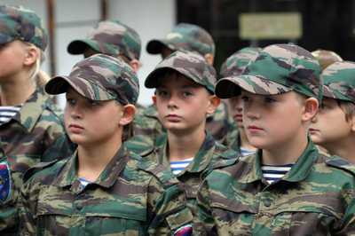 «Юный спецназовец» закаляет характер