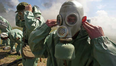 Российские военные наращивают интенсивность занятий в четырех регионах страны