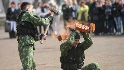 Воспитанники военно-патриотических клубов увидят показательные выступления бойцов спецназа